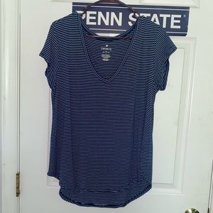 American Eagle Striped Women’s Tee